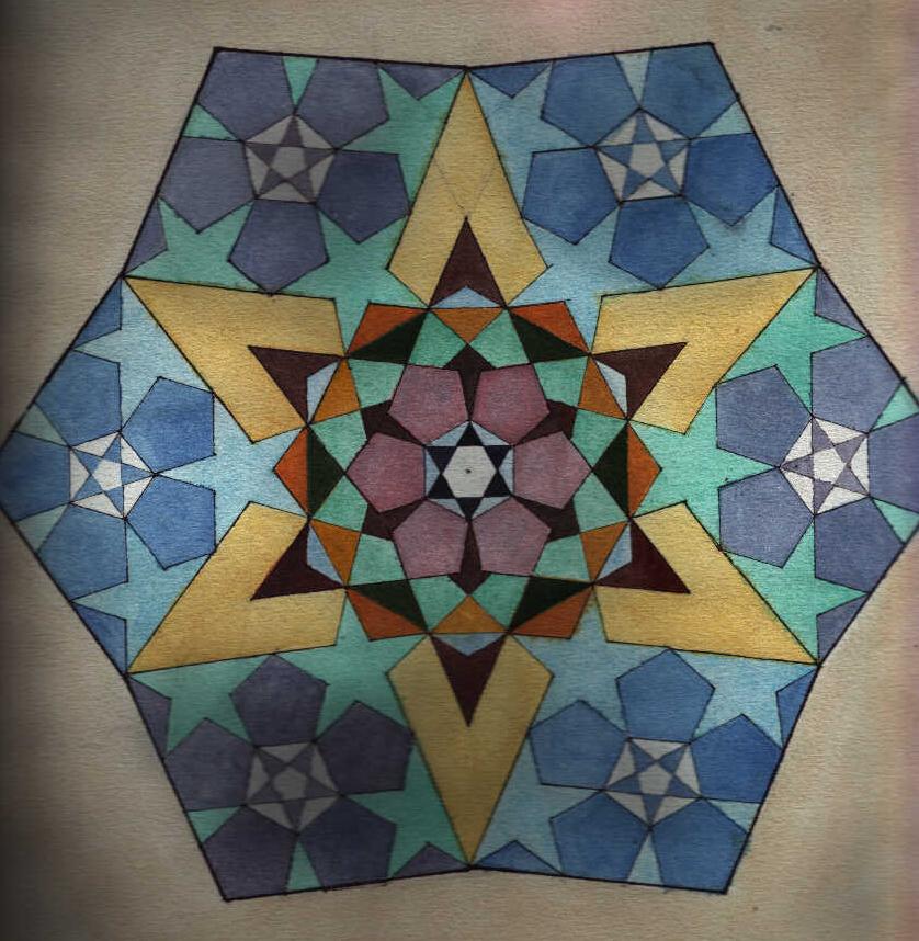  Hexagonal Pentagrams