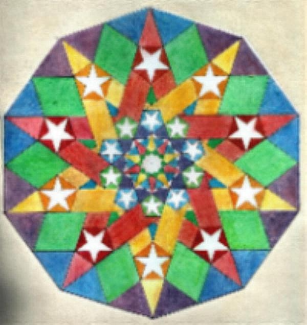 Double Pentagram Pentagonal Expansion